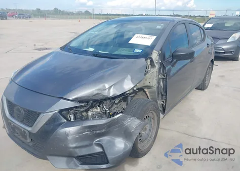 2021 Nissan Versa S Xtronic Cvt из США, поврежденный, VIN 3N1CN8DV0ML856140